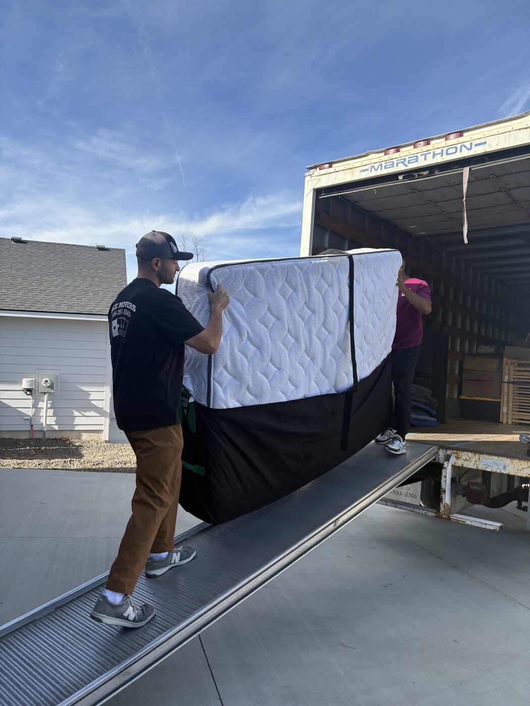 Ace Movers crew at work